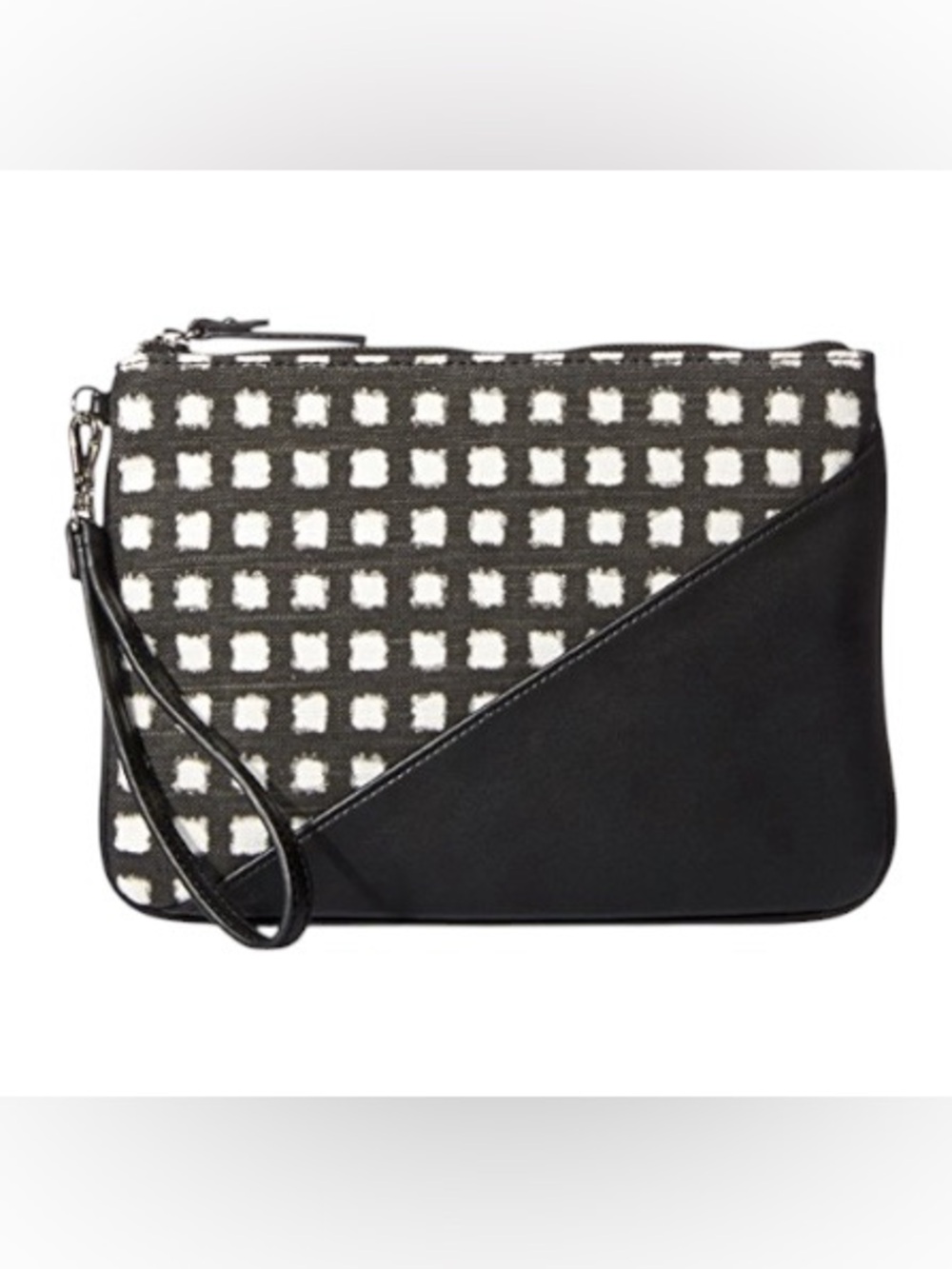 Nine West Table Treasure Pouch Set, Black/White